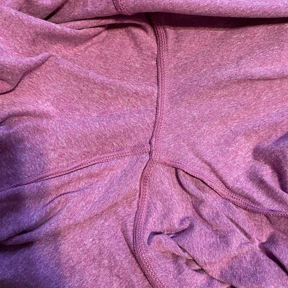 LuLaRoe Lilac Purple Heather/Pinkish-Purple Heathered OS Leggings - Picture 10 of 13